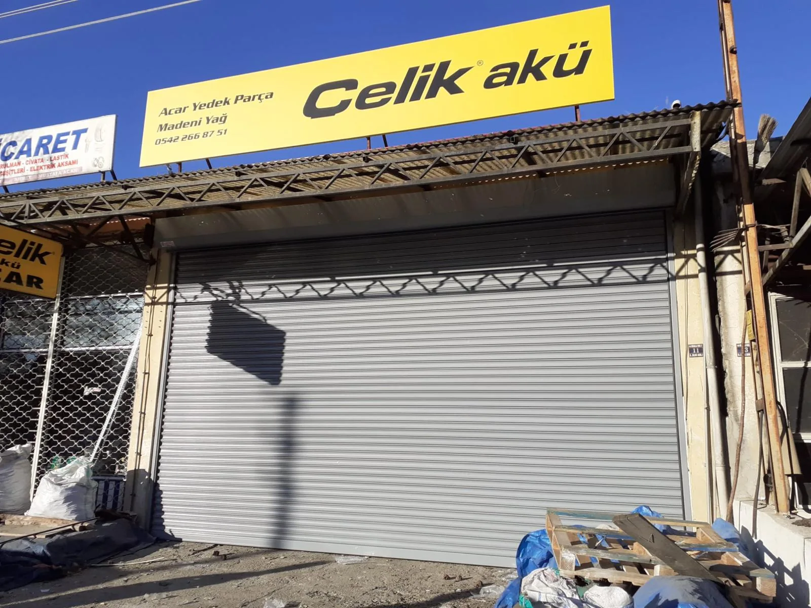 Yılmazlar işyeri ve mağaza otomatik kepenk uygulamaları