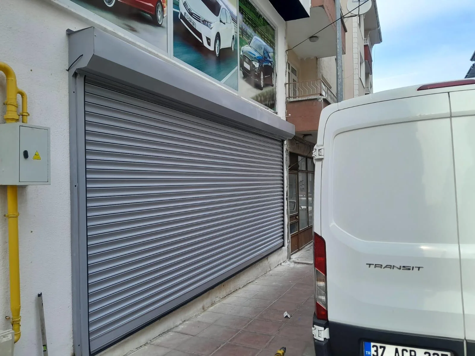 Yılmazlar işyeri ve mağaza otomatik kepenk uygulamaları